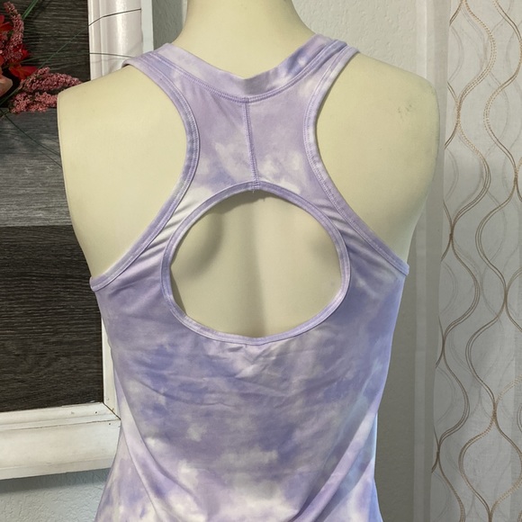 Athleta | Nitro TieDye Purple Tank Top, sz small - Picture 3 of 11